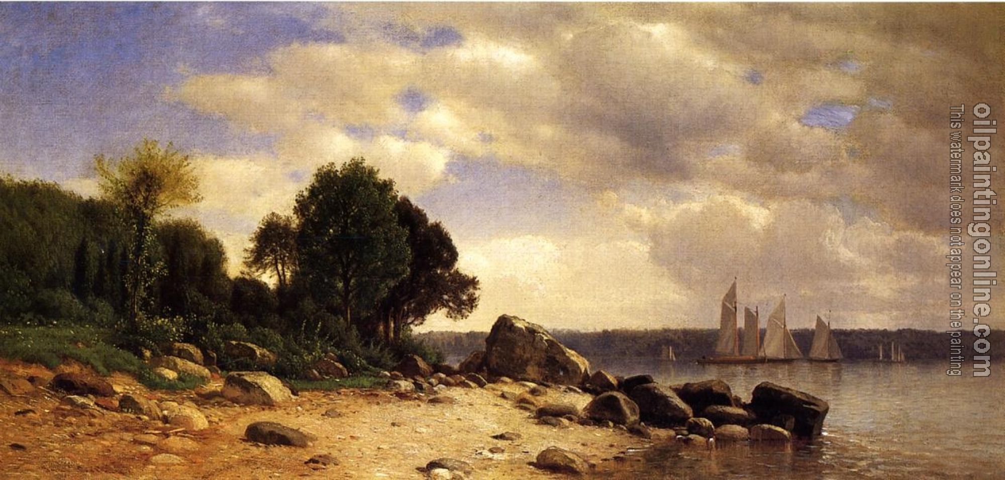 Samuel Colman - View on the Hudson